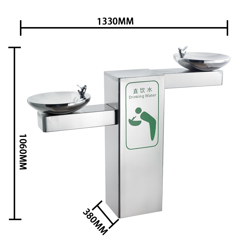 兩龍頭戶外直飲水機(jī)